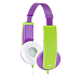 - рис.0 Наушники накладные JVC HA-KD5-V-EF Purple Green - рис.0