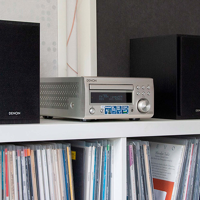 Ресивер Denon RCD-M41DAB Silver - рис.5