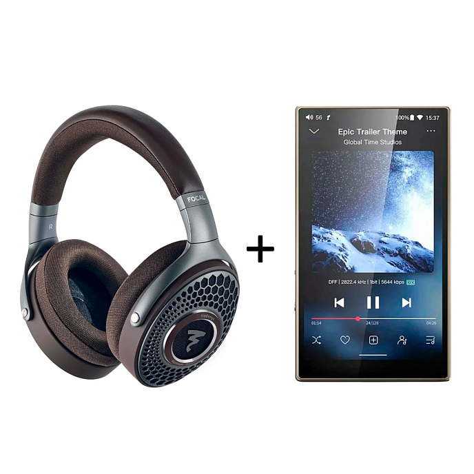 Комплект Focal Hadenys Brown + FiiO M21 Titanium Gold - рис.0
