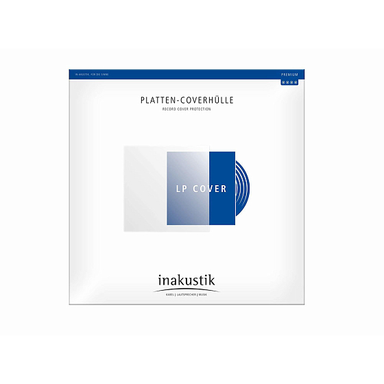 Конверт для пластинок внешний INAKUSTIK Premium LP cover slees Record slipcover - рис.0