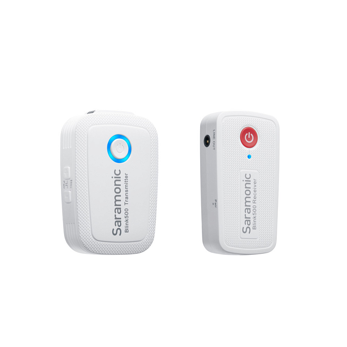 Микрофон беспроводной Saramonic Blink500 B1W TXW+RXW White - рис.0