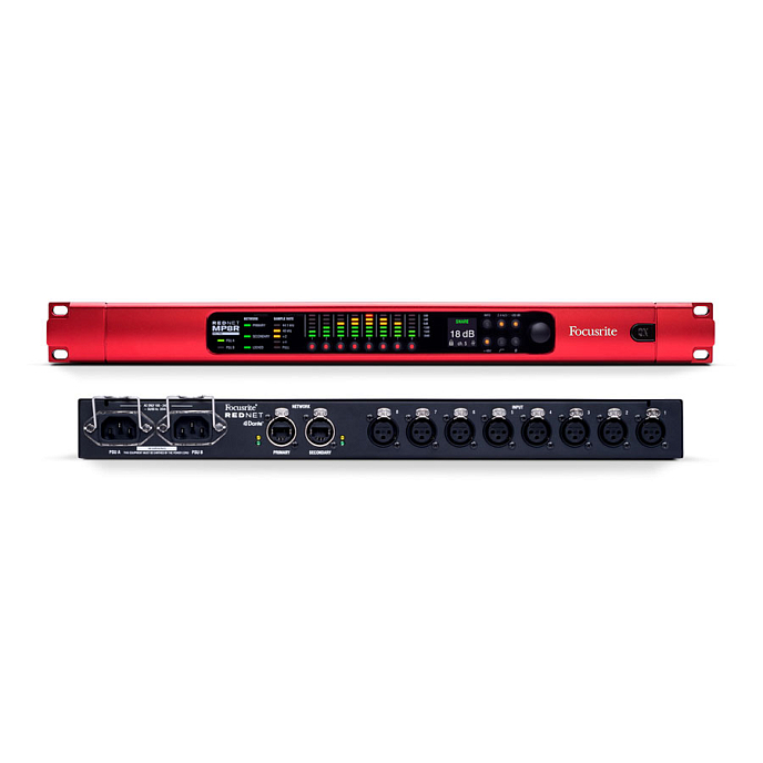 АЦП FOCUSRITE RedNet MP8R - рис.2