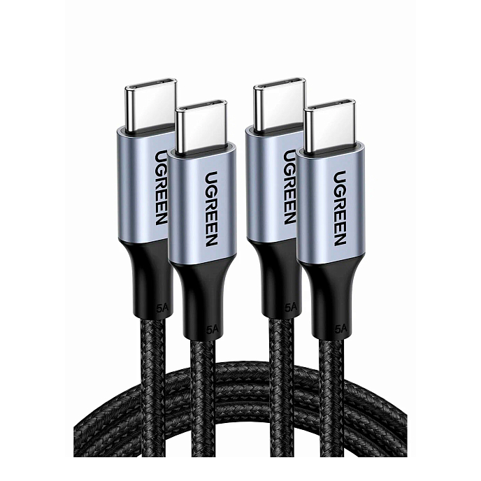 Кабель UGREEN US316 Cable Grey 0.25m - рис.0