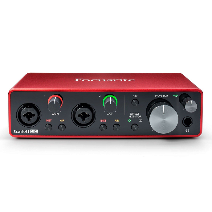 Комплект FOCUSRITE Scarlett Studio 2i2 3rd Gen - рис.2