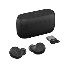 Беспроводные наушники Jabra Evolve2 Buds USB-A MS Stereo Black