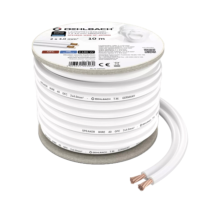 Кабель Oehlbach PERFORMANCE Speaker Wire 2x4mm 20m - рис.0