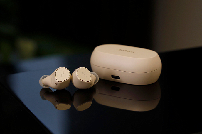 Беспроводные наушники Jabra Elite 7 Pro Gold Beige - рис.9