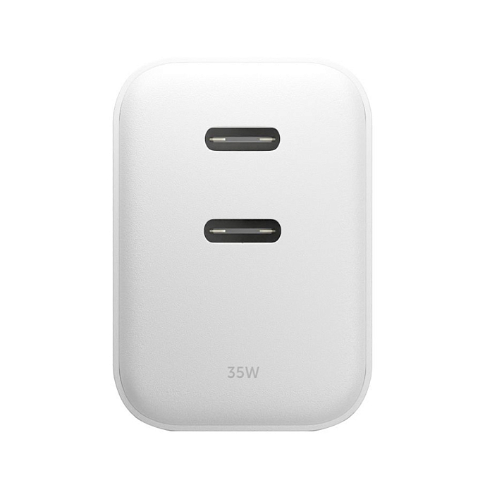 Сетевое зарядное устройство Native Union Fast GaN Charger 35W White - рис.2
