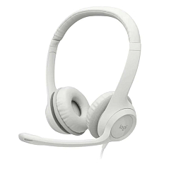 Гарнитура Logitech Headset H390 USB White