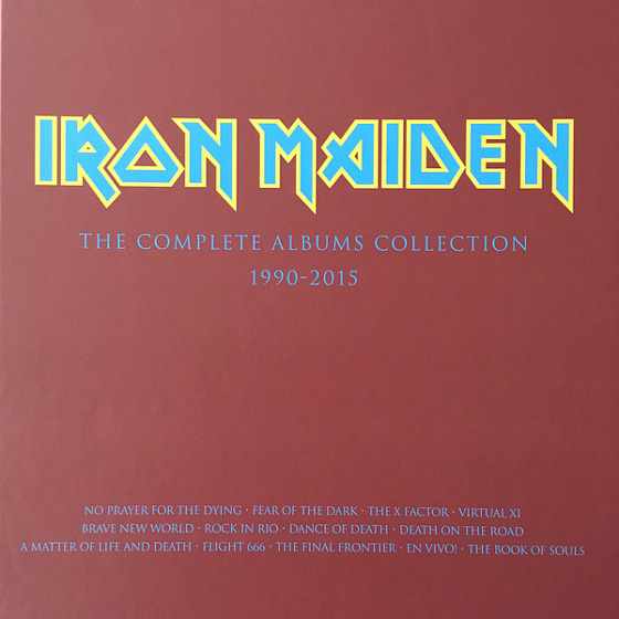 Пластинка Iron Maiden - The Complete Albums Collection 1990-2015 - рис.0