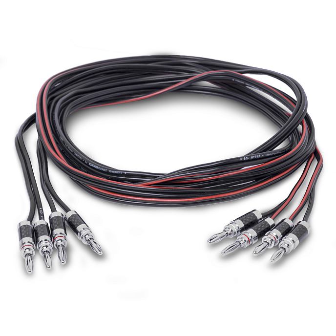 Кабель HeadMade Speaker Cable 2x2.5 Bn/Bn Black 2m - рис.0