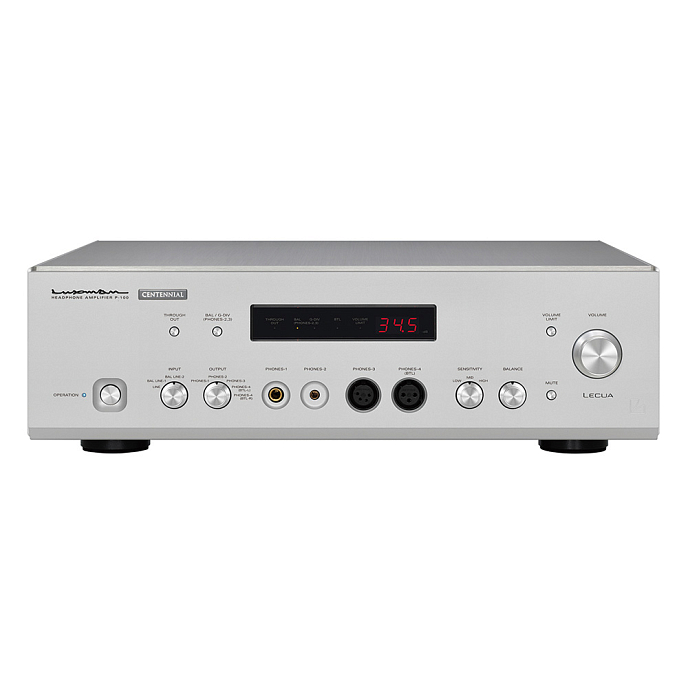 Усилитель для наушников Luxman P-100 CENTENNIAL Silver - рис.0