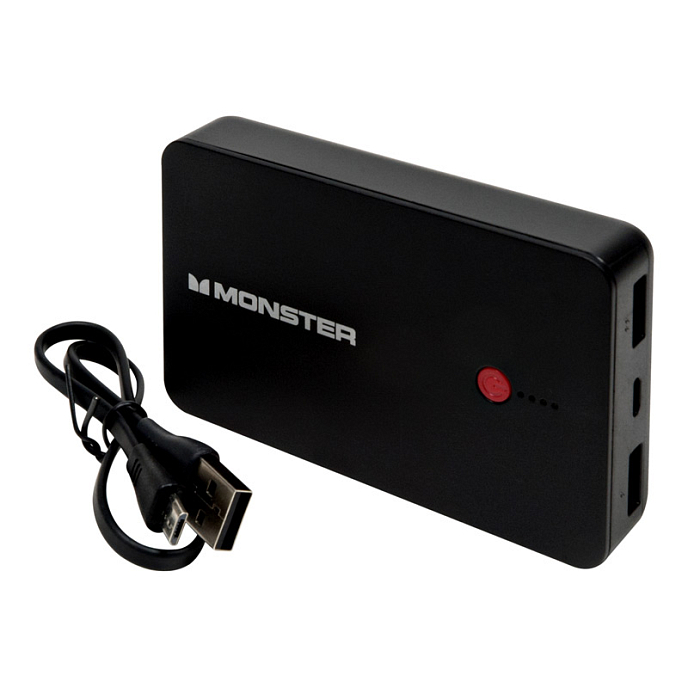 Внешний аккумулятор Monster Power Bank 7500mAh black - рис.2