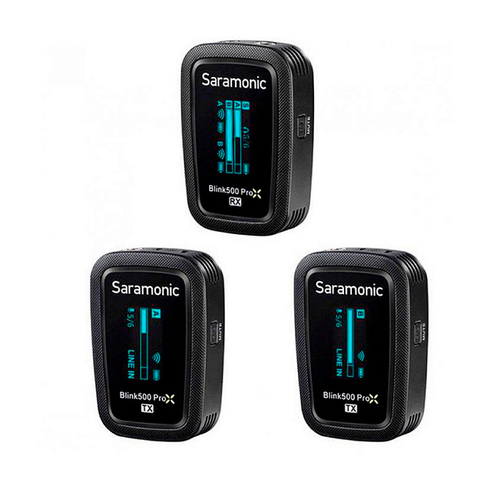 Микрофон беспроводной Saramonic Blink500 ProX B2 Black - рис.0