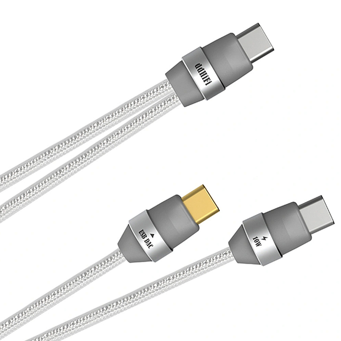 Кабель ddHiFi TC05M3 Silver USB-C - 2xUSB-C - рис.4