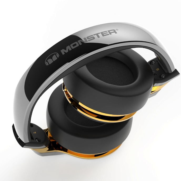 Беспроводные наушники MONSTER ROC SPORT BLACK PLATINUM WIRELESS - рис.7