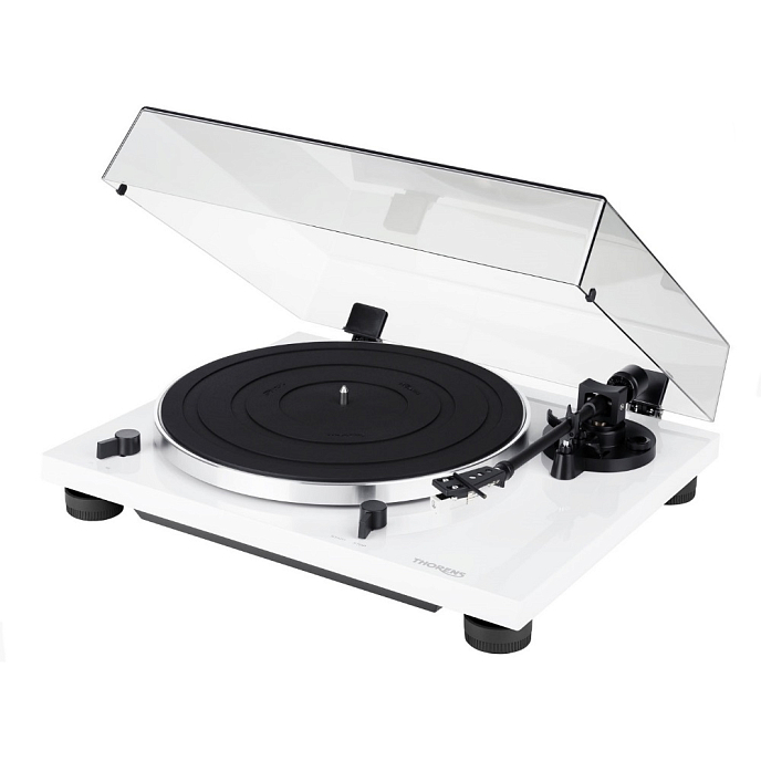 Проигрыватель винила Thorens TD-201 Highgloss White - рис.0