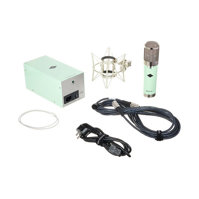 Микрофон студийный Universal Audio UA Bock 251 Light Green - рис.9