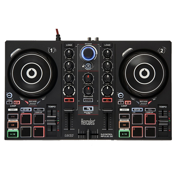 DJ-контроллер Hercules DJ Control Inpulse 200 - рис.0
