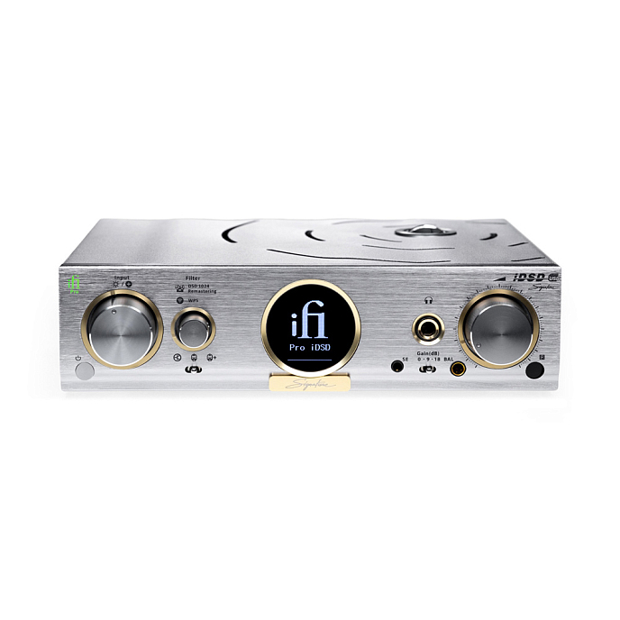 Усилитель для наушников с ЦАП iFi PRO iDSD Signature - рис.0
