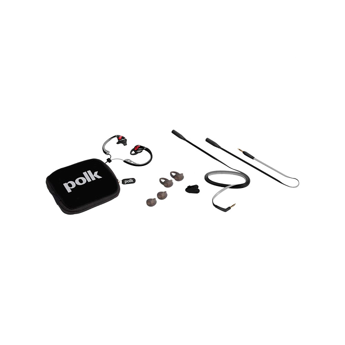 Наушники Polk Audio UltraFit 500 Black Red - рис.4