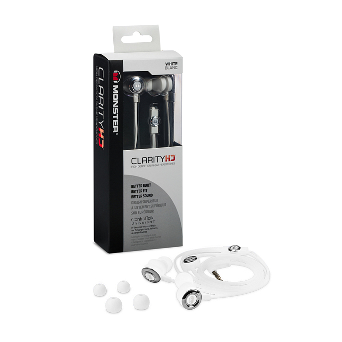 Наушники MONSTER CLARITY HD IN-EAR (WHITE) - рис.7