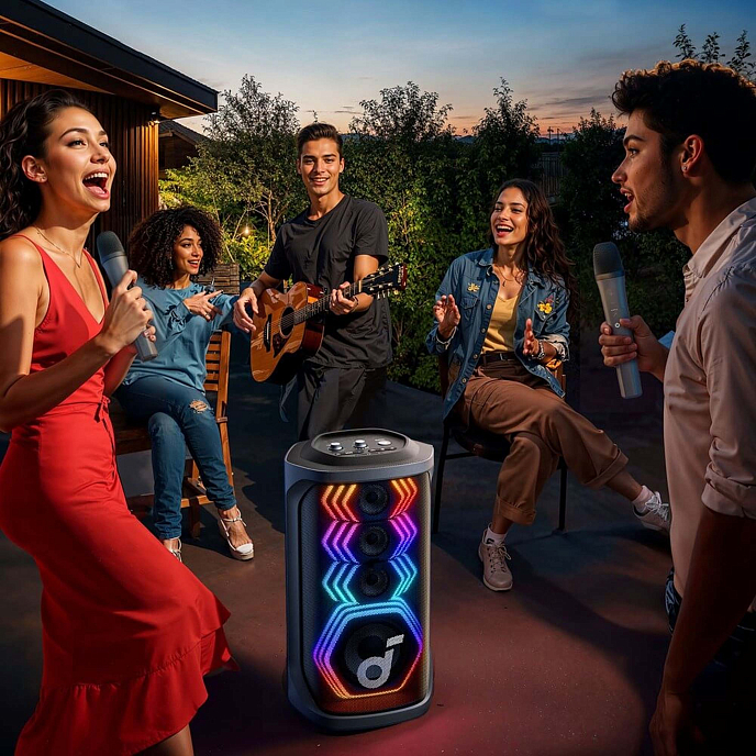 Портативная колонка Anker Soundcore Rave 3S Black - рис.10