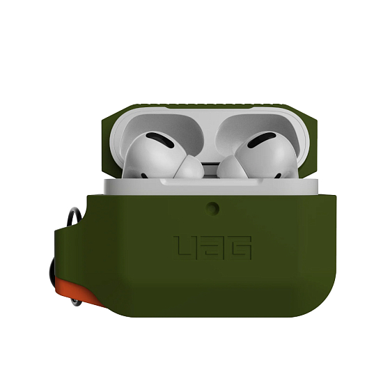 Чехол для Airpods Pro UAG Silicone case for Apple Airpods Pro Olive Drab - рис.0