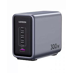 Сетевое зарядное устройство Ugreen CD333 300W 5-Port PD GaN Grey