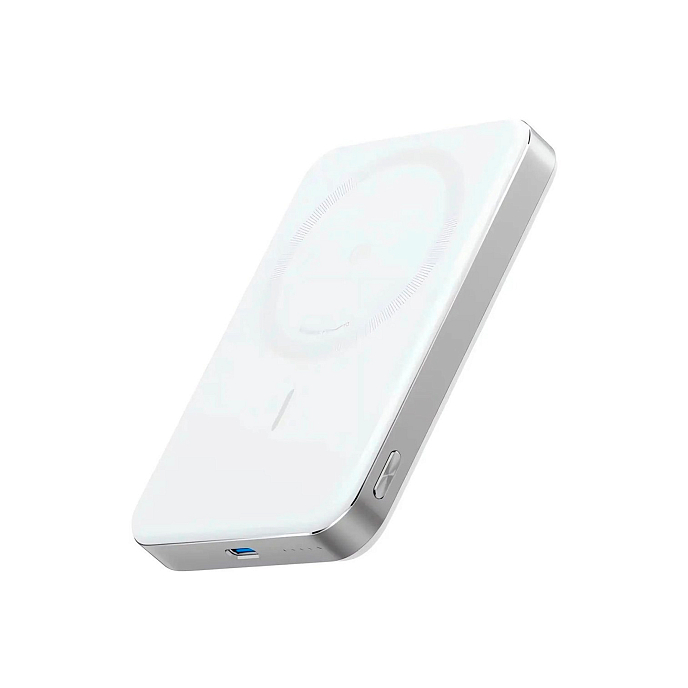 Портативный аккумулятор Anker Nano MagGo 5K mAh 20W MagSafe Qi2 White - рис.0