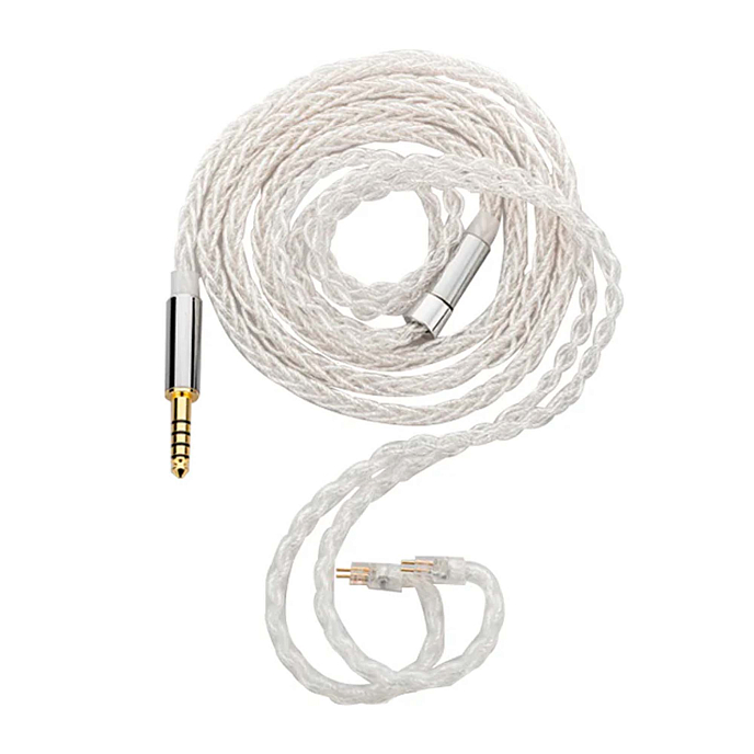 Кабель MoonDrop Line K 4.4mm Silver - рис.0