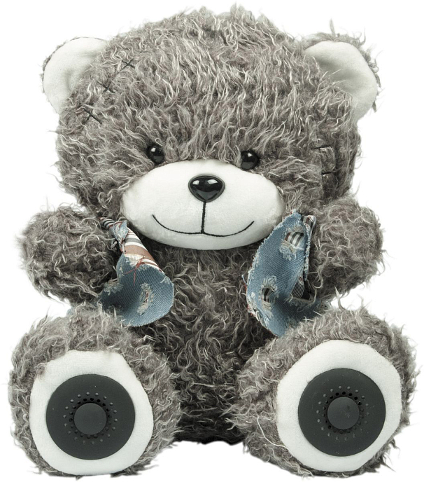 Портативная колонка Ritmix ST-250 Bear BT Grey - рис.3