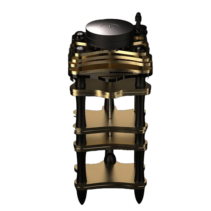 Проигрыватель винила Gold Note Bellagio Conquest Gold - рис.1