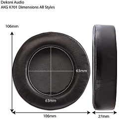 Амбушюры Dekoni Audio Elite Sheepskin Ear Pad Set for AKG K701