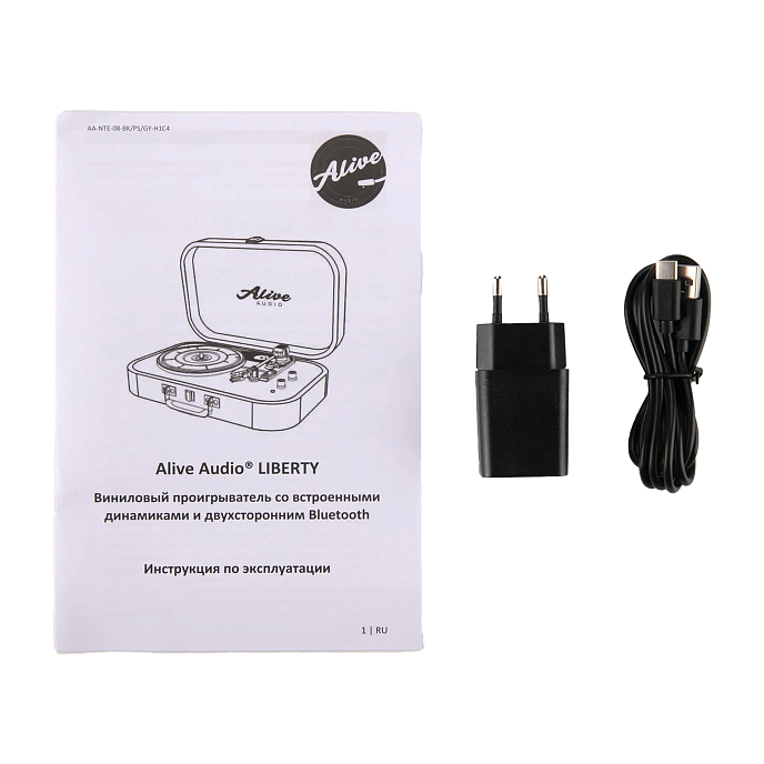 Проигрыватель винила Alive Audio LIBERTY shamrock valley виниловый проигрыватель c bluetooth_OpenBox - рис.8