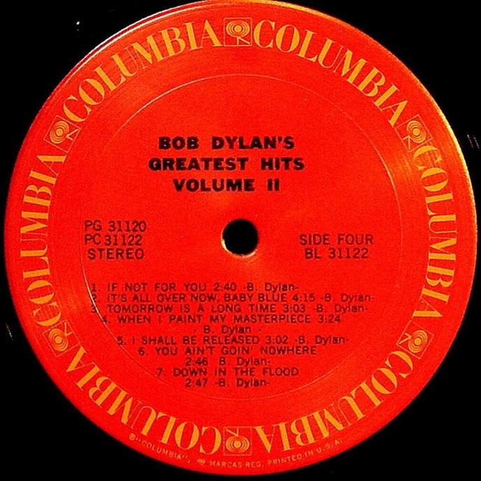 Виниловая пластинка Bob Dylan - Bob Dylan's Greatest Hits Volume II - 2LP - рис.8