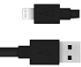 Кабель Belkin Lightning to USB Cable Black 1.2m - рис.0