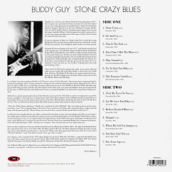 Пластинка GUY BUDDY STONE CRAZY BLUES coloured blue LP