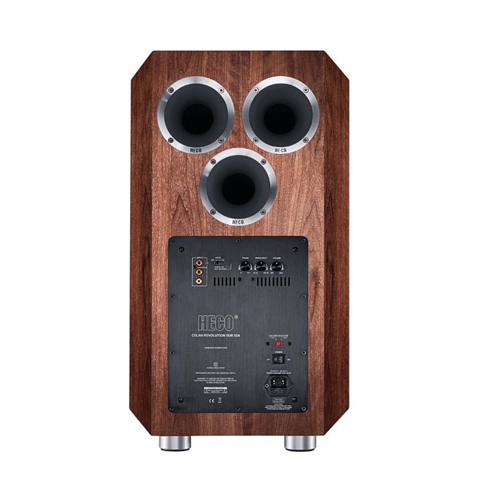 Сабвуфер HECO Celan Revolution Sub 32 A Espresso Veneer - рис.2