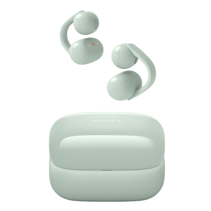 Беспроводные наушники Sony LinkBuds Clip Green - рис.0