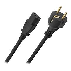 Кабель Oehlbach PERFORMANCE Powercord C13 Black 3m