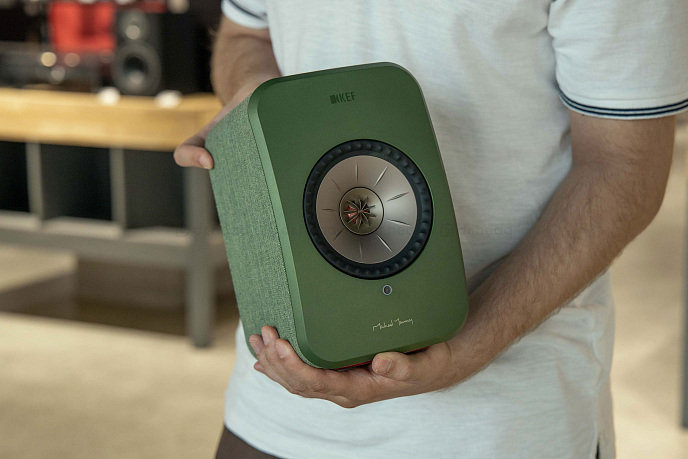 Полочная акустика KEF LSX Gloss White - рис.1