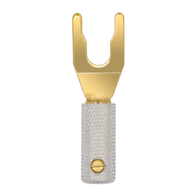 Разъём Wireworld Uni-Term Gold Spades Set of 8 - рис.1