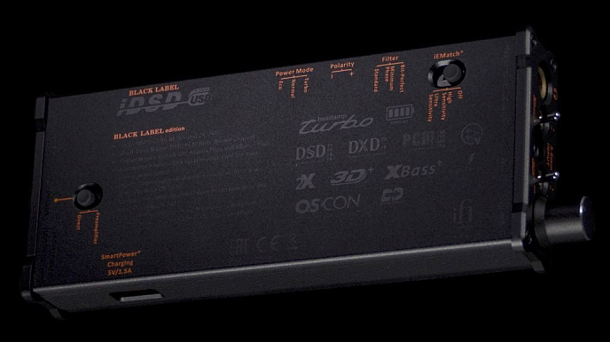 Усилитель для наушников с ЦАП iFi Micro iDSD Black Label - рис.5