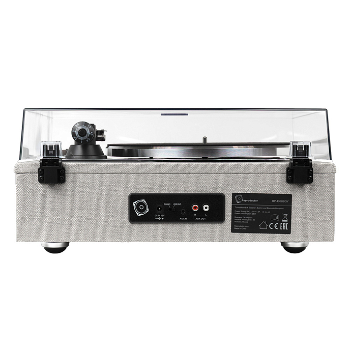 Проигрыватель винила Reproductor RP-430UBGY Grey - рис.6