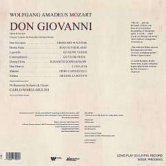 Бокс-сет Wolfgang Amadeus Mozart, Elisabeth Schwarzkopf - Don Giovanni 4LP
