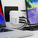 Сетевое зарядное устройство Lyambda LJC-100-2C1A 100W GAN White - рис.4