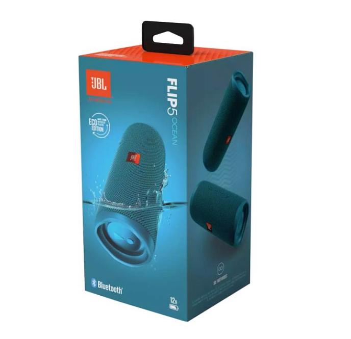 Портативная колонка JBL Flip 5 Eco Edition Green - рис.8