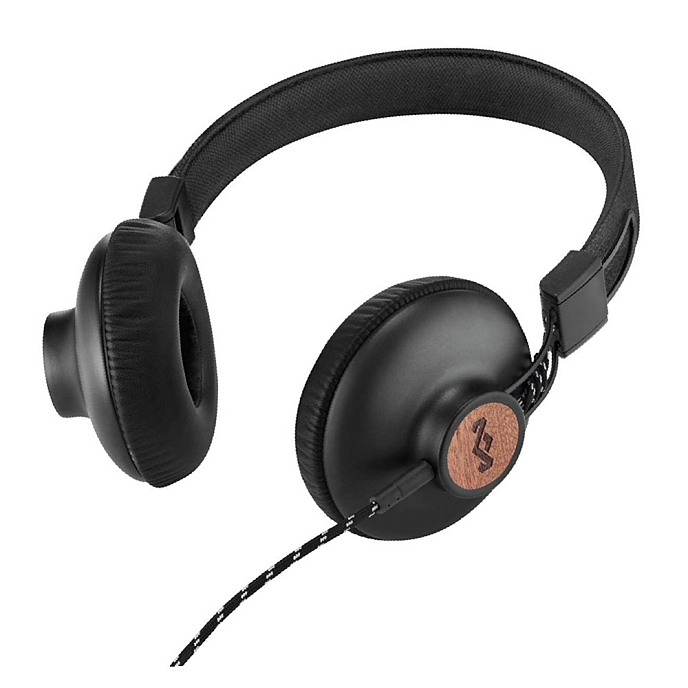 Наушники накладные House of Marley Positive Vibration 2 Signature Black - рис.1