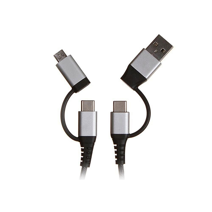 Кабель Inakustik Multi-4 Type-C White 1m - рис.0